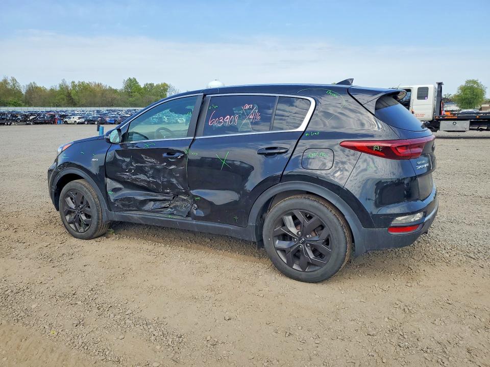 2022 Kia Sportage VIN KNDPMCAC4N7027343 COPART salvage auction — SIDE, Id - Salvage Certificate Of Title, sold $375 on 2026-07-10 (photo 2)