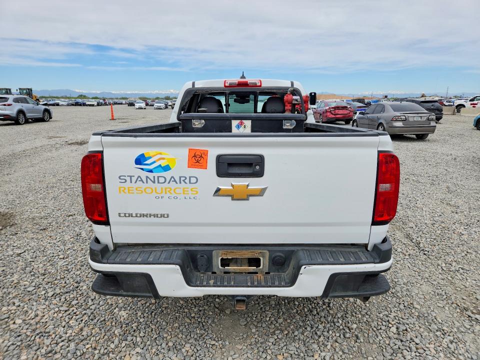 2018 Chevrolet Colorado VIN 1GCPTDE18J1172478 COPART salvage auction — FRONT END, Co - Public - Salvage Title, sold $275 on 2026-07-02 (photo 6)