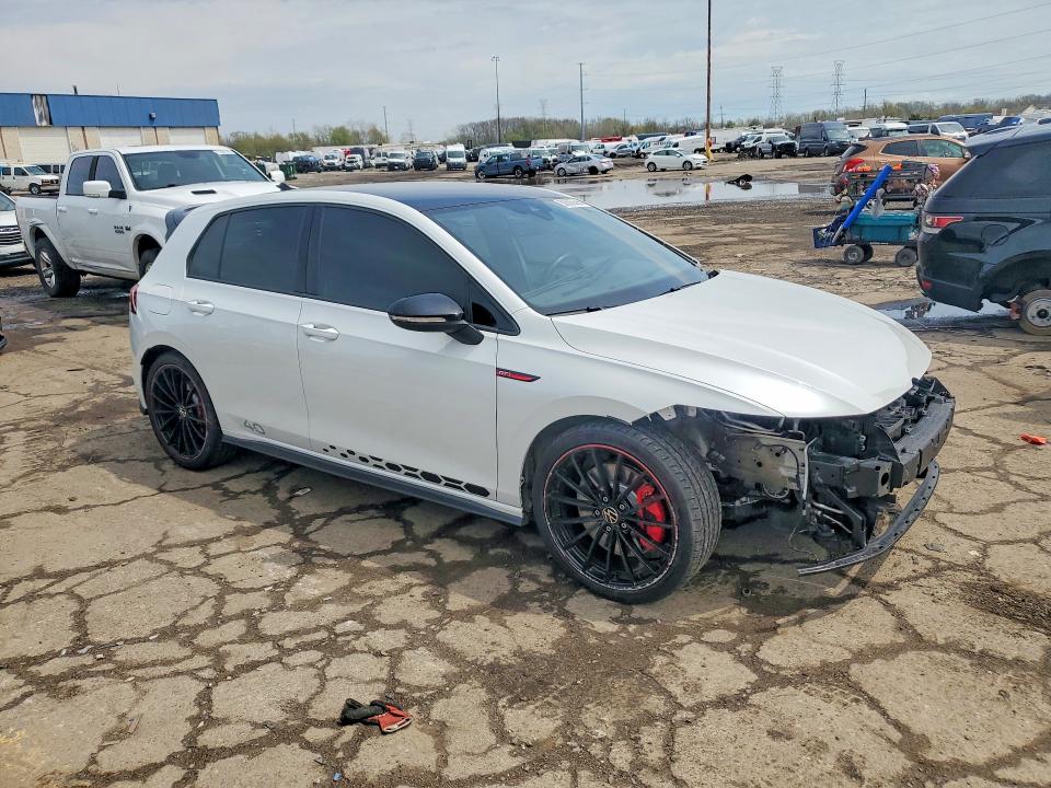 2023 Volkswagen Gti VIN WVW8A7CD5PW204260 COPART salvage auction — FRONT END, Id - Salvage Certificate Of Title, sold $11,300 on 2026-07-14 (photo 4)