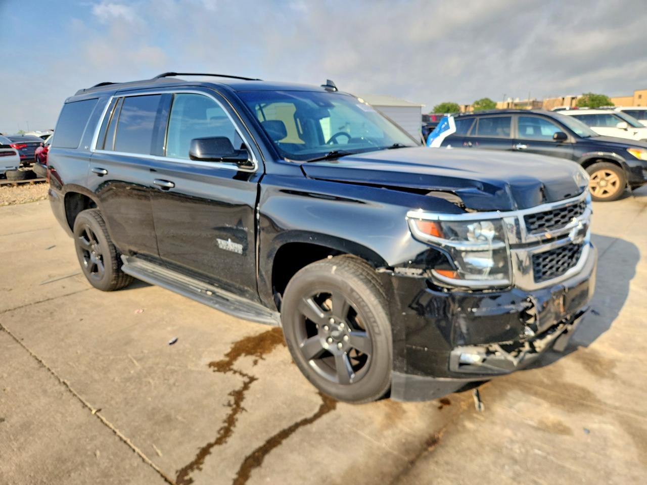 2018 Chevrolet Tahoe VIN 1GNSCBKC1JR156183 COPART salvage auction — Rear End, TX - CERTIFICATE OF TITLE, sold $5,900 on 2026-07-09 (photo 4)