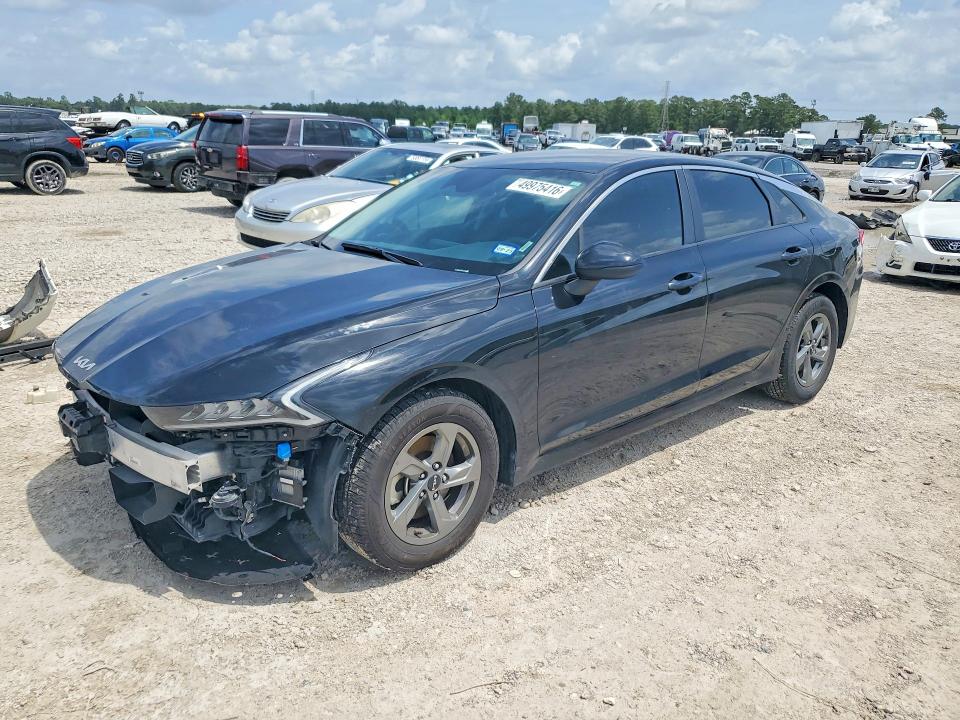 2022 Kia K5 VIN 5XXG14J25NG136522 COPART salvage auction — FRONT END, Tx - Salvage Vehicle Title, sold $4,250 on 2026-07-10 (photo 1)
