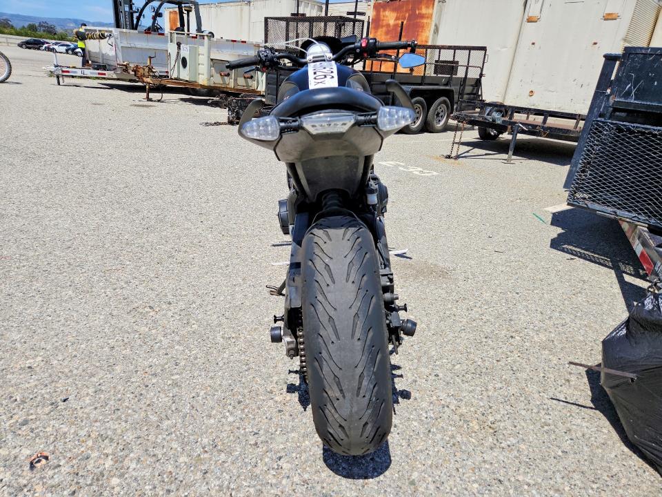 2023 Triumph motorcycle Trident 660 VIN SMTL10UL7PTBG9441 COPART salvage auction — SIDE, ID - SALVAGE CERTIFICATE OF TITLE, sold $925 on 2026-07-16 (photo 4)