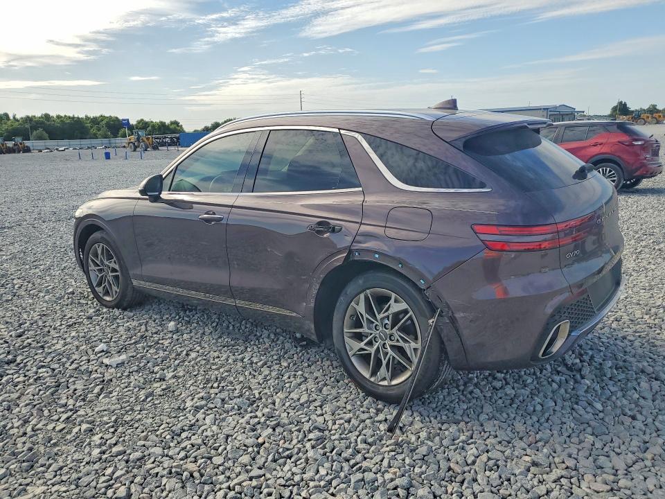 2022 Genesis Gv70 VIN KMUMADTBXNU023043 COPART salvage auction — SIDE, Salvage Title, sold $13,000 on 2026-07-17 (photo 2)