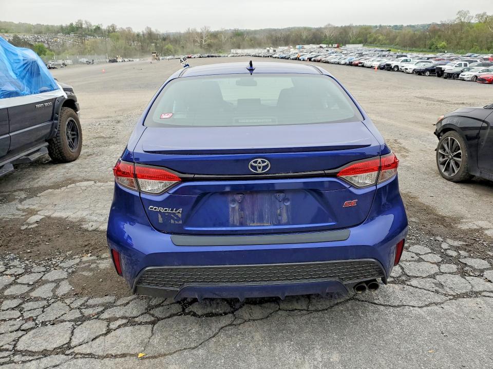 2020 Toyota Corolla VIN 5YFS4RCE1LP034113 COPART salvage auction — FRONT END, Pa - Certificate Of Salvage, sold $5,200 on 2026-07-31 (photo 6)