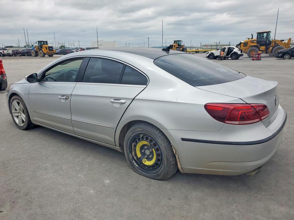 2014 Volkswagen Passat cc VIN WVWBN7AN3EE527389 COPART salvage auction — REAR END, Ok - Certificate Of Title, sold $600 on 2026-07-17 (photo 2)