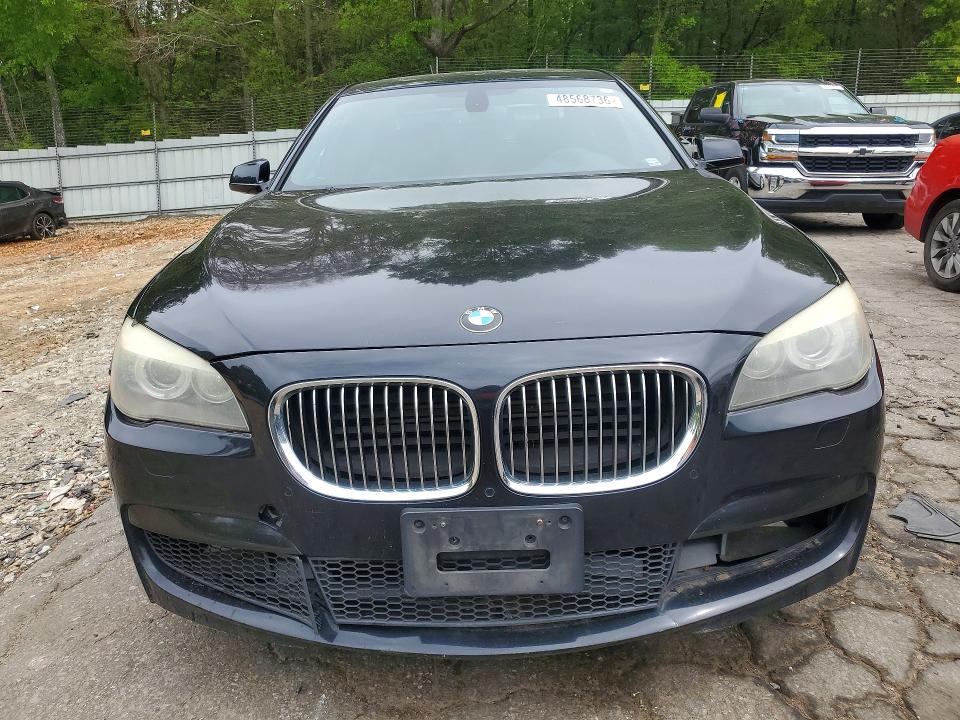 2012 BMW 7 series VIN WBAKA8C53CCY37854 COPART salvage auction — FRONT END, GA - CERT OF TITLE-COURT ORDER, sold $775 on 2026-07-02 (photo 5)
