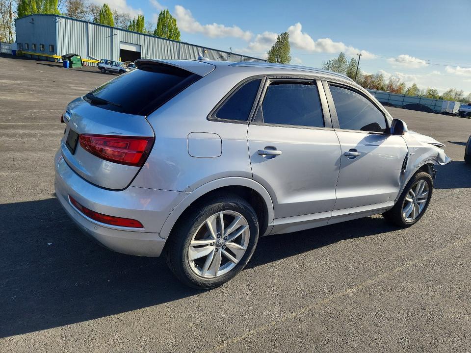 2018 Audi Q3 VIN WA1BCCFS6JR016236 COPART salvage auction — FRONT END, Az - Certificate Of Title, sold $1,850 on 2026-07-20 (photo 3)
