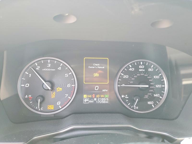 2025 Subaru Outback VIN 4S4BTANCXS3109314 COPART salvage auction — FRONT END, Tx - Certificate Of Title, sold $11,200 on 2026-07-09 (photo 9)