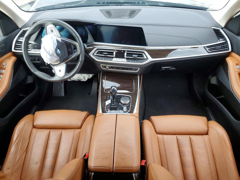 2021 BMW X7 VIN 5UXCW2C0XM9G15855 COPART salvage auction — FRONT END, Tx - Salvage Vehicle Title, sold $17,700 on 2026-07-02 (photo 8)
