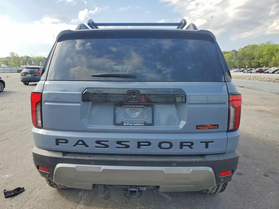 2026 Honda Passport VIN 5FNYF9H81TB059077 COPART salvage auction — FRONT END, Nc - Salvage Certificate Of Title, sold $17,700 on 2026-07-02 (photo 6)