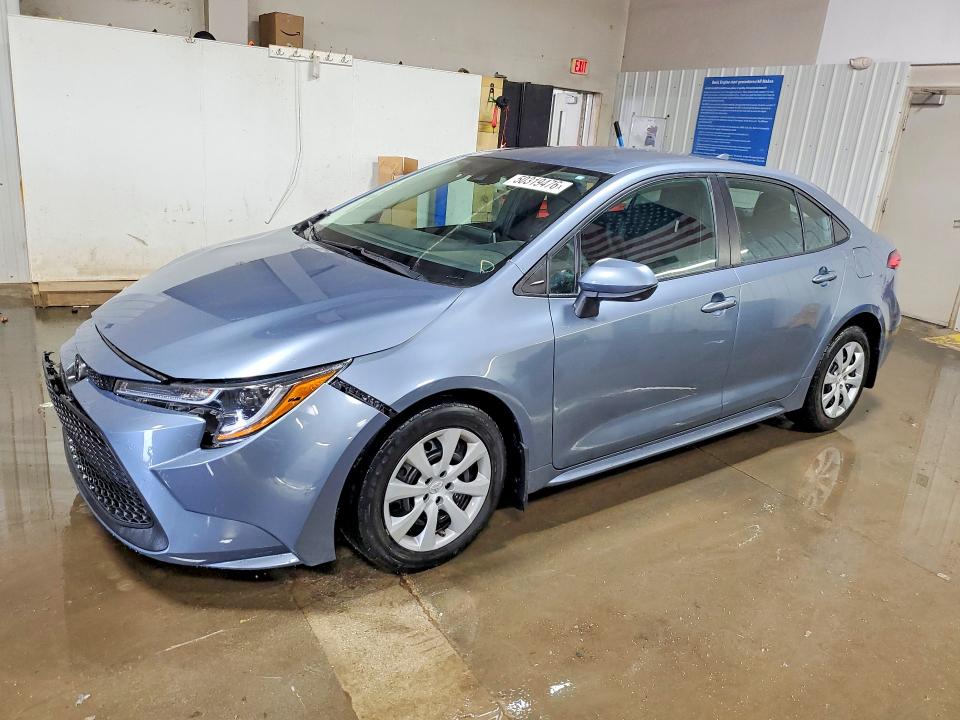 2021 Toyota Corolla VIN 5YFEPMAE2MP147936 COPART salvage auction — FRONT END, In - Cert Of Title-Salvage Title, sold $275 on 2026-07-14 (photo 1)