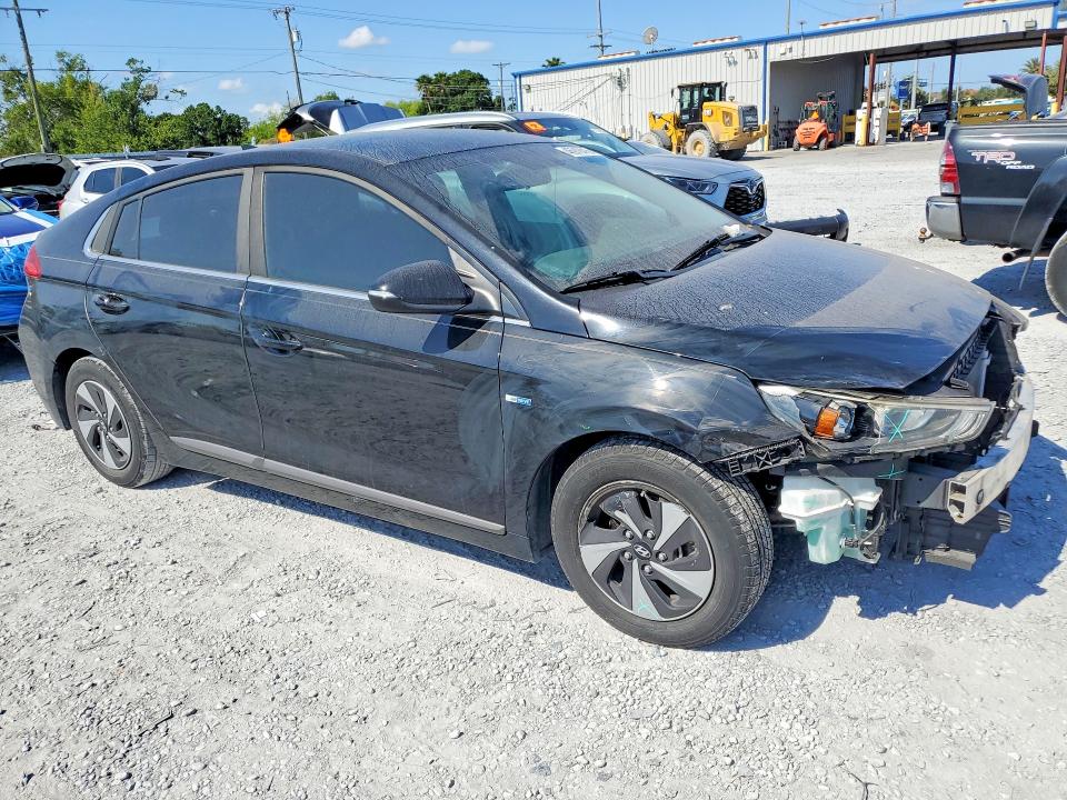 2018 Hyundai Ioniq VIN KMHC75LC4JU081800 COPART salvage auction — FRONT END, Fl - Cert Of Title Slvg Rebuildable, sold $2,100 on 2026-07-10 (photo 4)