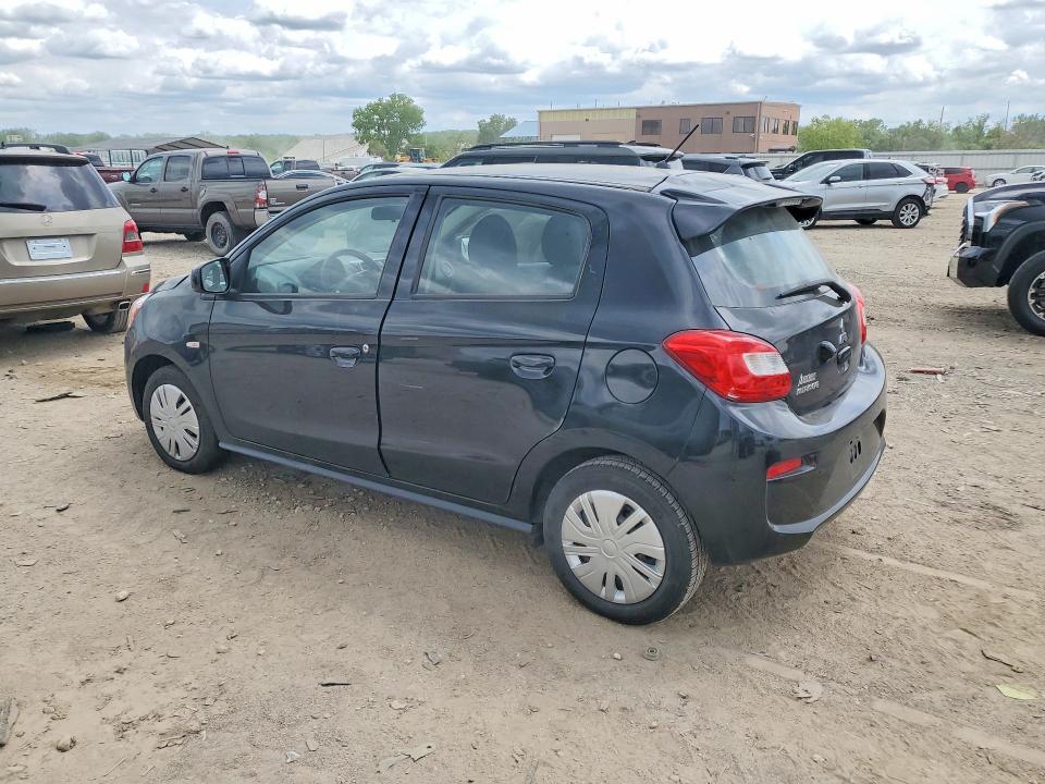 2020 Mitsubishi Mirage VIN ML32A3HJ4LH000886 COPART salvage auction — FRONT END, Mo - Salvage Certificate Of Title, sold $150 on 2026-07-21 (photo 2)