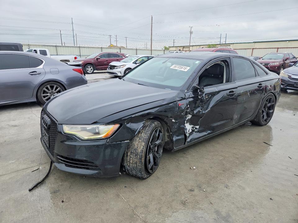 2012 Audi A6 VIN WAUBGAFC4CN006304 COPART salvage auction — SIDE, Salvage Title, sold $175 on 2026-07-21 (photo 1)