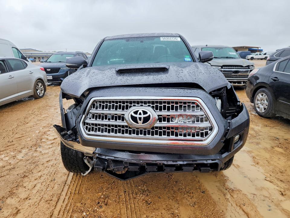 2016 Toyota Tacoma VIN 5TFAZ5CN9GX005729 COPART salvage auction — FRONT END, Tx - Salvage Vehicle Title, sold $4,550 on 2026-07-09 (photo 5)