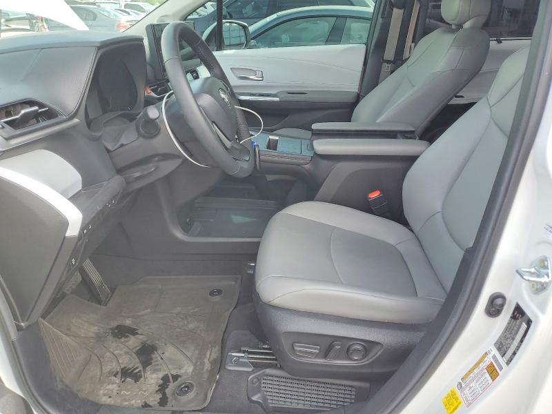 2025 Toyota VIN 5TDJRKEC4SS261172 COPART salvage auction — FRONT END, Ca - Salvage Certificate, sold $25,500 on 2026-07-06 (photo 7)