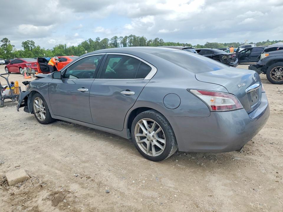 2014 Nissan Maxima VIN 1N4AA5APXEC458392 COPART salvage auction — FRONT END, Salvage Title, sold $675 on 2026-07-10 (photo 2)