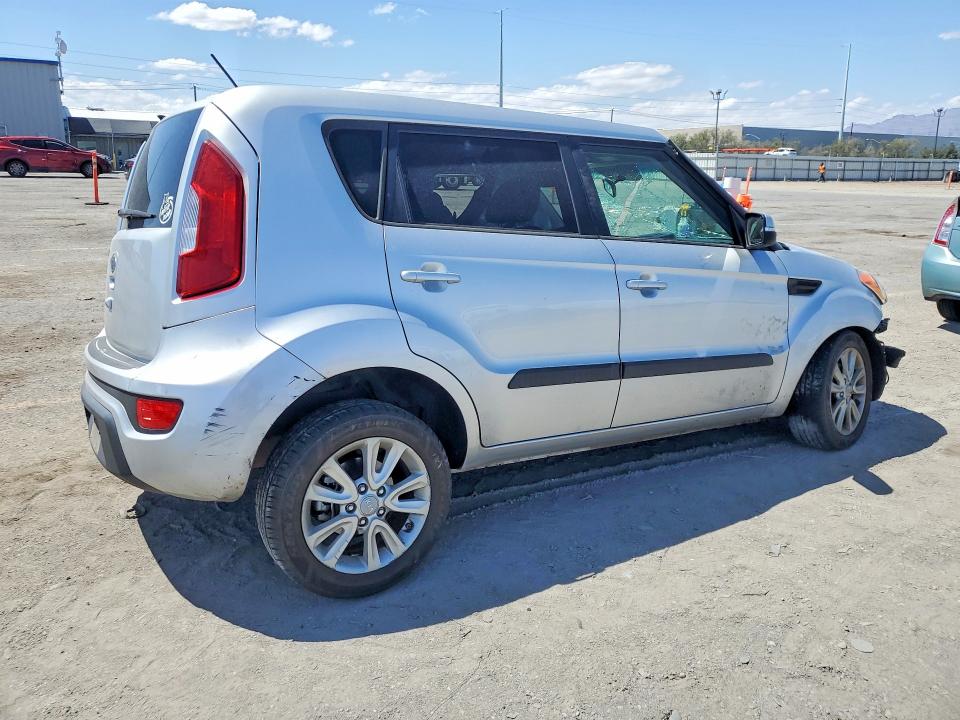 2012 Kia Soul VIN KNDJT2A62C7372039 COPART salvage auction — FRONT END, NV - SALVAGE TITLE, sold $400 on 2026-07-02 (photo 3)
