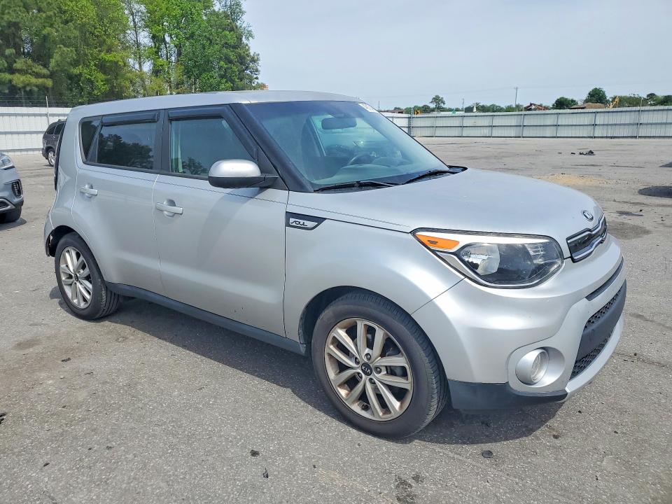 2018 Kia Soul VIN KNDJP3A59J7505507 COPART salvage auction — REAR END, Nc - Salvage Certificate Of Title, sold $500 on 2026-07-23 (photo 4)