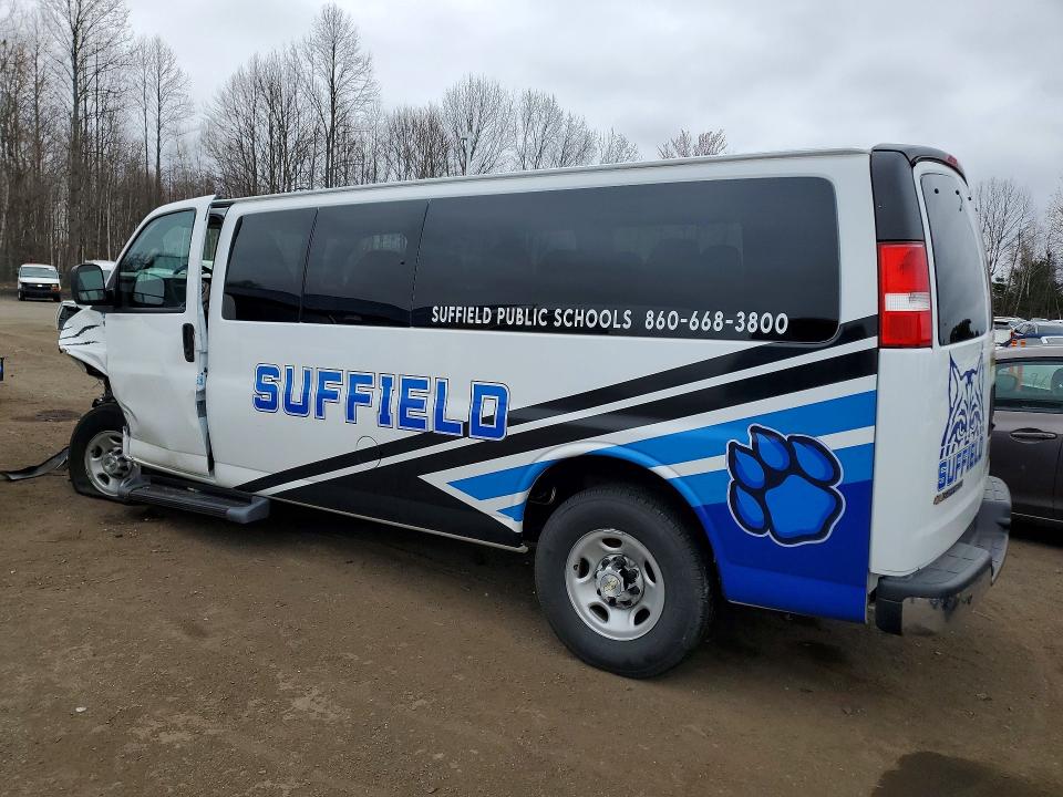 2023 Chevrolet Express 3500 VIN 1GAZGNFP2P1151505 COPART salvage auction — FRONT END, CT - CERT OF TITLE-SALVAGE, sold $2,850 on 2026-07-09 (photo 2)
