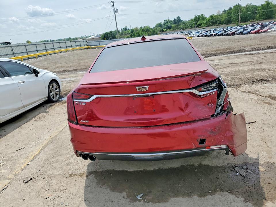 2019 Cadillac Ct6 VIN 1G6KP5R67KU126573 COPART salvage auction — REAR END, Ky - Cert Of Title-Salvage, sold $3,550 on 2026-07-08 (photo 6)