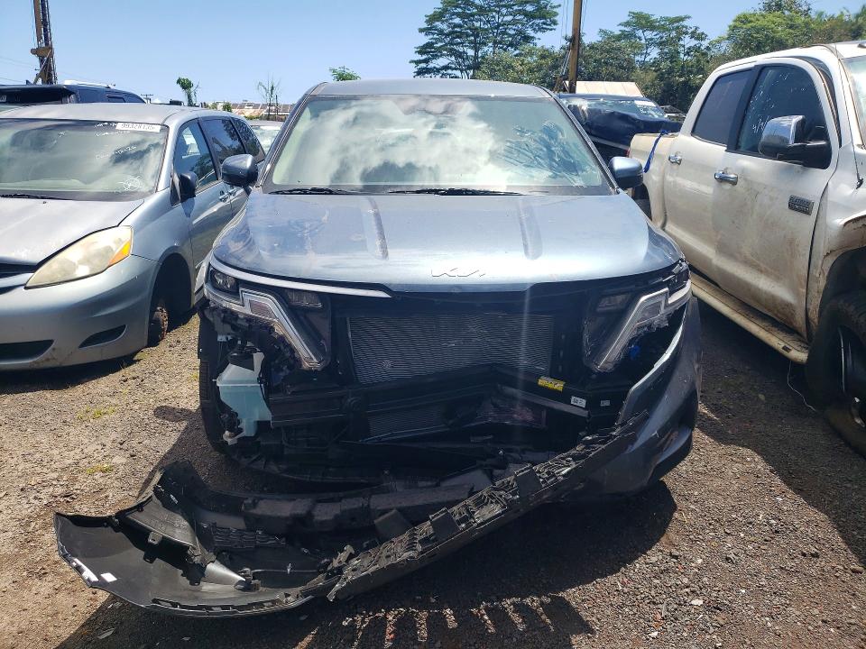 2024 Kia Carnival VIN KNDNC5H31R6386589 COPART salvage auction — FRONT END, Hi - Certificate Of Salvage, sold $5,800 on 2026-07-20 (photo 5)