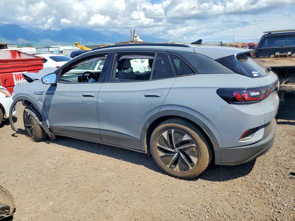 2021 Volkswagen Id.4 VIN WVGRMPE21MP030731 COPART salvage auction — FRONT END, Hi - Certificate Of Salvage, sold $2 on 2026-08-03 (photo 2)
