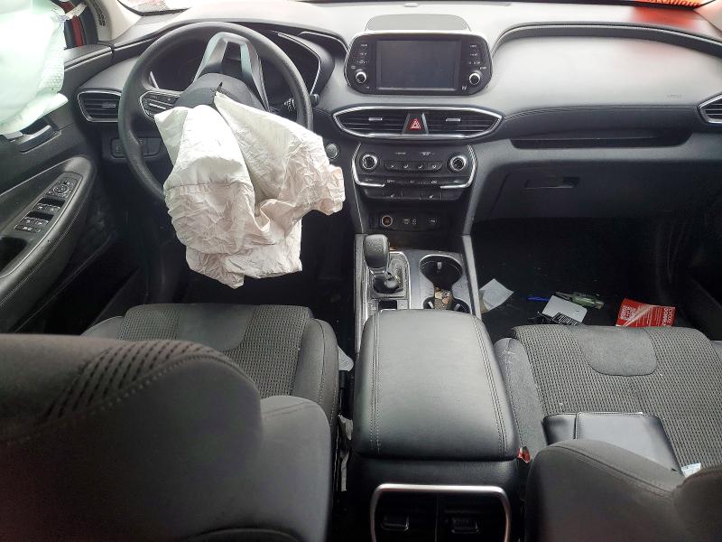 2020 Hyundai Santa fe VIN 5NMS3CADXLH236999 COPART salvage auction — FRONT END, KS - CERT OF TITLE-SALVAGE, sold $1,600 on 2026-07-02 (photo 8)