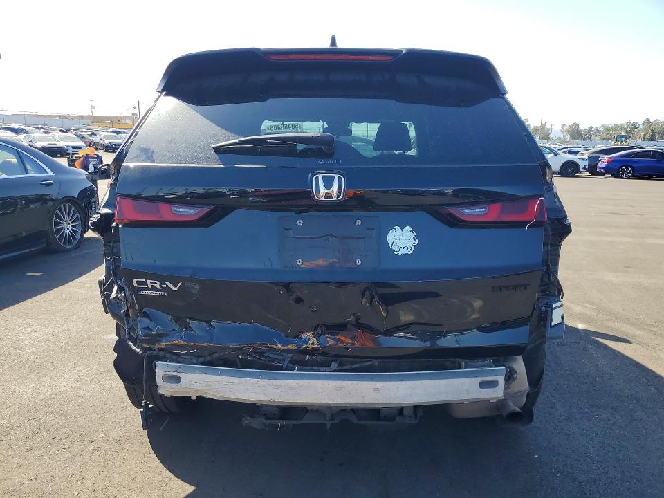 2023 Honda Cr-v VIN 7FARS6H52PE020481 COPART salvage auction — REAR END, Salvage Title, sold $8,300 on 2026-07-22 (photo 6)