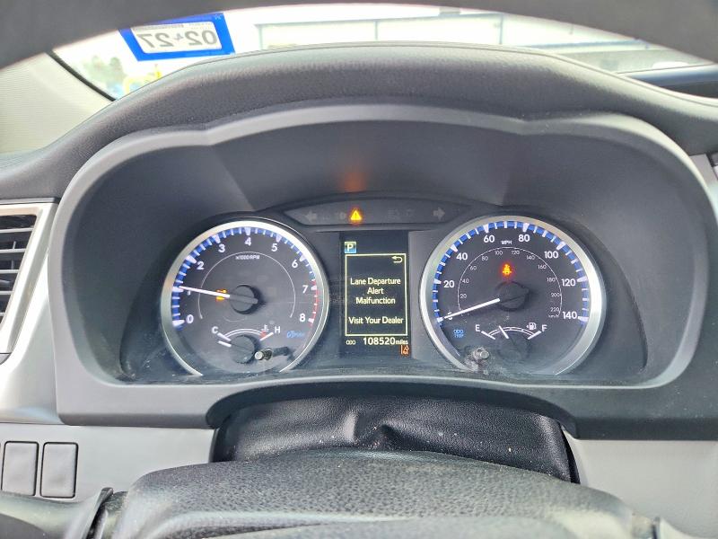 2019 Toyota Highlander VIN 5TDZZRFH8KS338616 COPART salvage auction — FRONT END, Tx - Salvage Vehicle Title, sold $6,200 on 2026-07-15 (photo 9)
