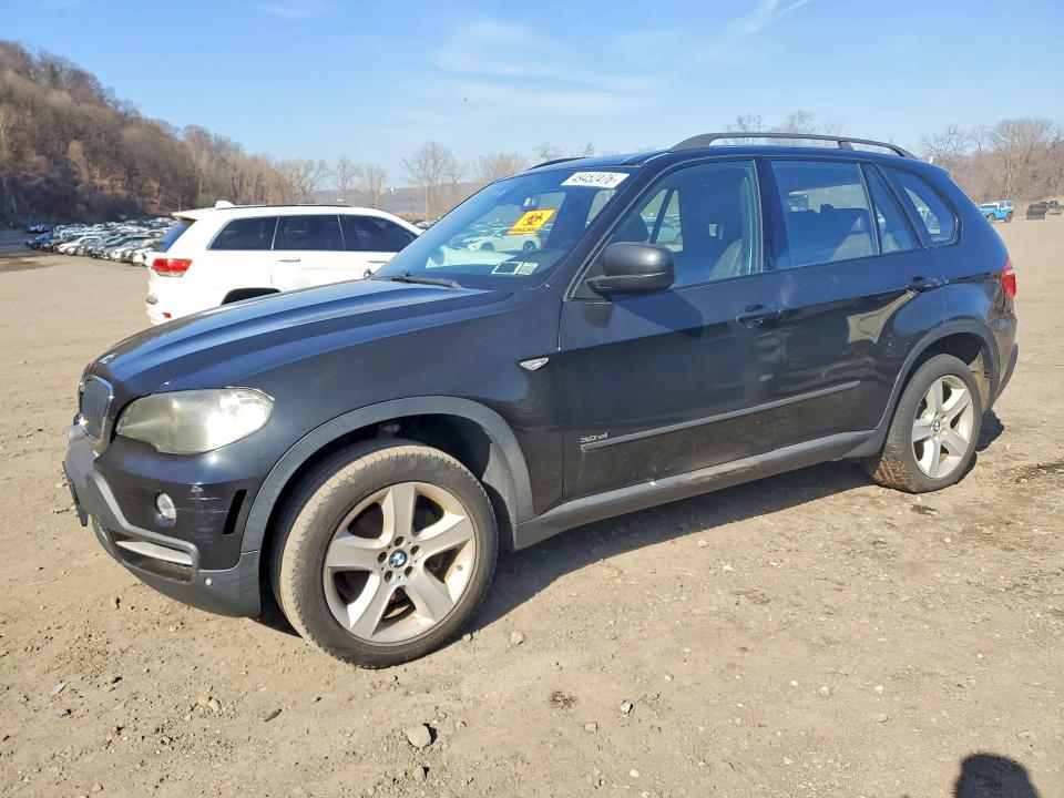2007 BMW X5 VIN 4USFE43597LY77678 COPART salvage auction — WATER/FLOOD, NY - CERTIFICATE OF TITLE, sold $350 on 2026-07-02 (photo 1)