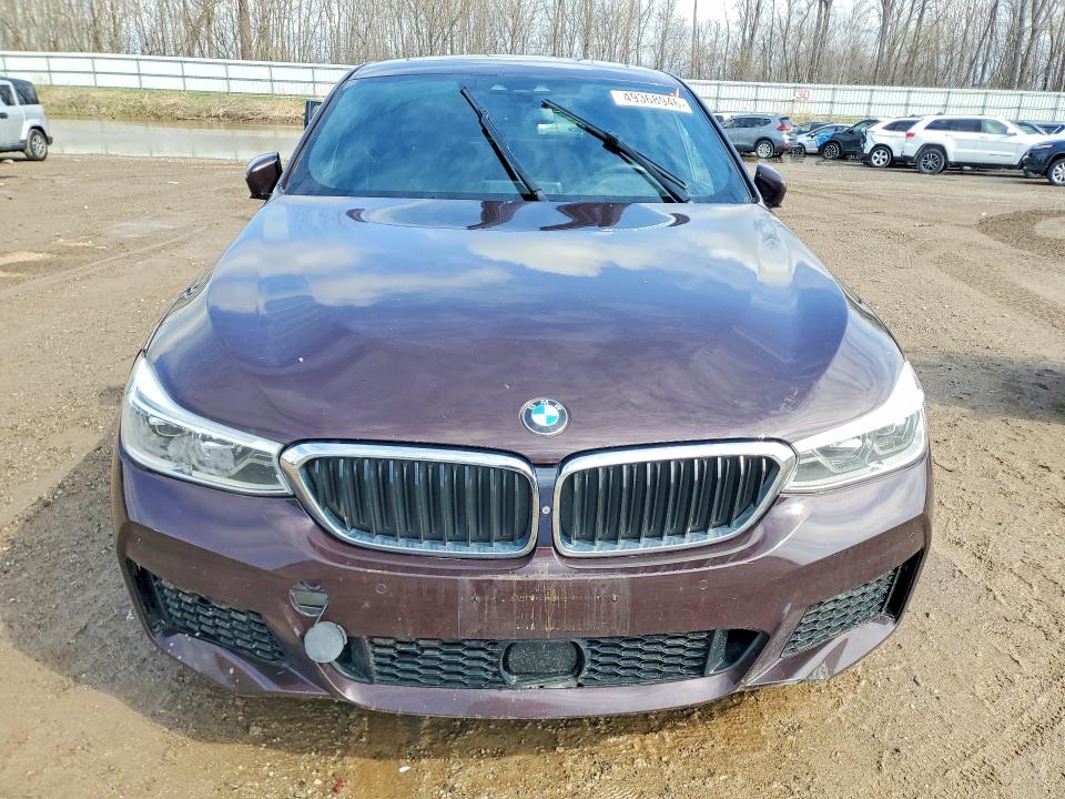 2018 BMW 6er VIN WBAJV6C55JBJ99274 COPART salvage auction — WATER/FLOOD, Mi - Cert Of Title-Flood Vehicle, sold $2,200 on 2026-07-29 (photo 5)