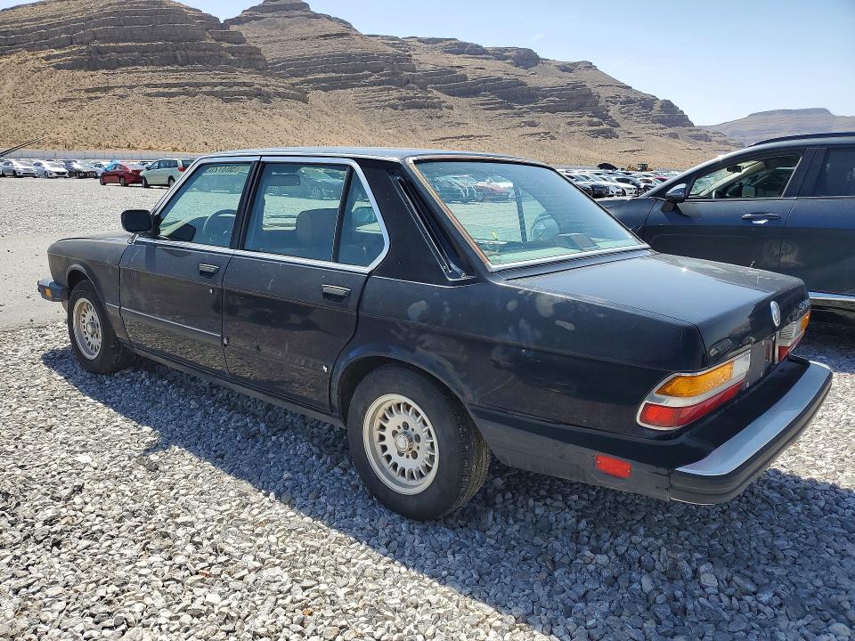 1988 BMW 5er VIN WBADK830XJ9890278 COPART salvage auction — MECHANICAL, Nv - Salvage Title, sold $375 on 2026-07-22 (photo 2)