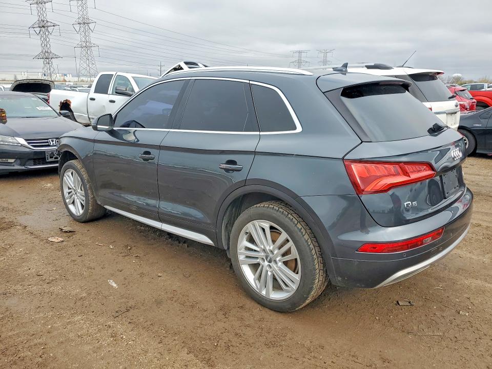 2018 Audi Q5 VIN WA1BNAFY8J2019988 COPART salvage auction — FRONT END, Il - Salvage Certificate, sold $6,300 on 2026-07-02 (photo 2)