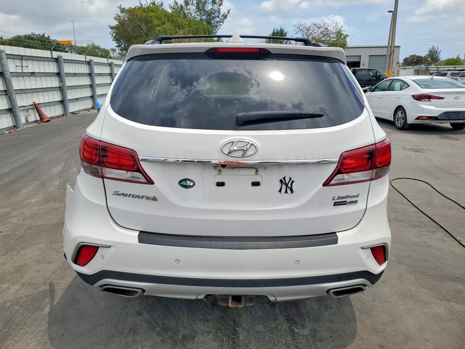 2018 Hyundai Santa fe VIN KM8SRDHF1JU277857 COPART salvage auction — SIDE, Fl - Cert Of Title Slvg Rebuildable, sold $4,650 on 2026-07-13 (photo 6)