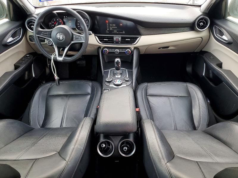 2019 Alfa romeo Giulia VIN ZARFAMAN9K7603604 COPART salvage auction — REAR END, Tx - Salvage Vehicle Title, sold $6,700 on 2026-07-10 (photo 8)