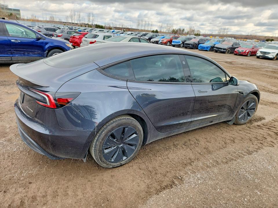 2024 Tesla Model 3 VIN LRW3E7EB6RC086781 COPART salvage auction — UNDERCARRIAGE, On - Permit No Brand - Unfit, sold $10,700 on 2026-07-21 (photo 3)