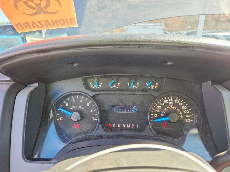 2013 Ford F-150 VIN 1FTFX1EFXDKG38176 COPART salvage auction — MINOR DENT/SCRATCHES, Wv - Certificate Of Title, sold $2,900 on 2026-07-03 (photo 9)