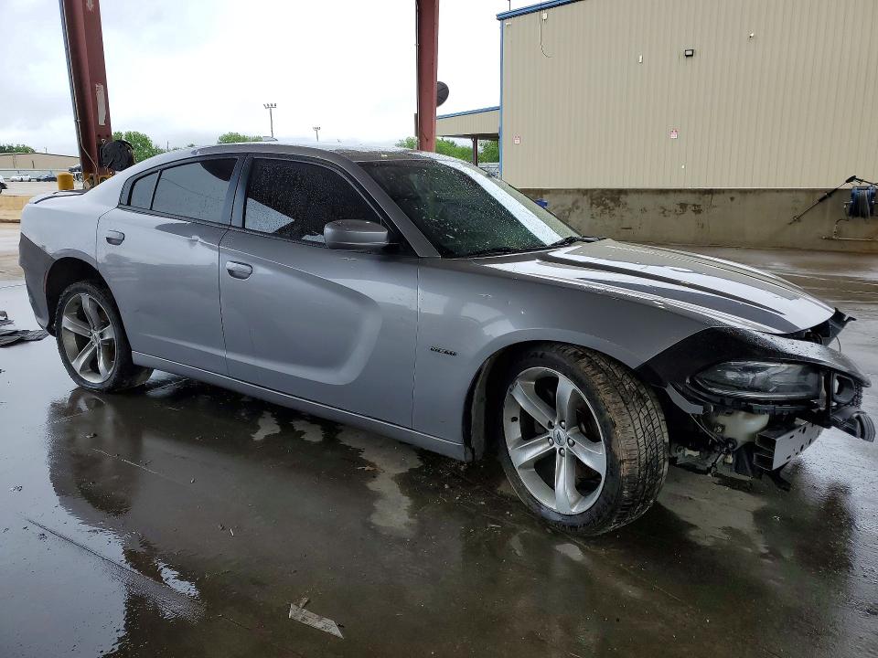 2018 Dodge Charger VIN 2C3CDXCT4JH133815 COPART salvage auction — FRONT END, Tx - Certificate Of Title, sold $1,500 on 2026-07-02 (photo 4)