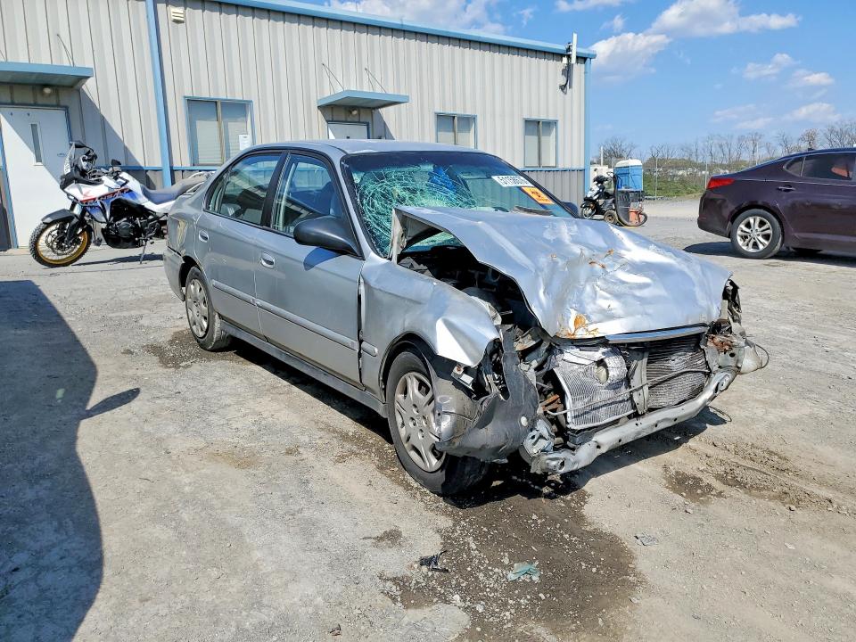 1999 Honda Civic VIN 2HGEJ6615XH563252 COPART salvage auction — FRONT END, PA - CERTIFICATE OF SALVAGE, sold $350 on 2026-07-02 (photo 4)