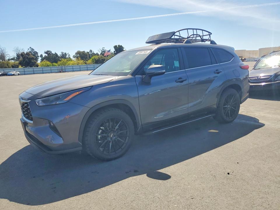 2023 Toyota Highlander VIN 5TDKDRAH6PS509734 COPART salvage auction — BURN, Ca - Salvage Certificate, sold $15,200 on 2026-07-13 (photo 1)