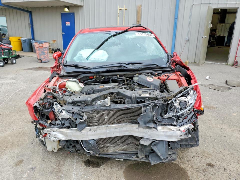2017 Honda Civic VIN 2HGFC2F72HH502163 COPART salvage auction — FRONT END, Tn - Salvage Certificate, sold $425 on 2026-07-09 (photo 5)