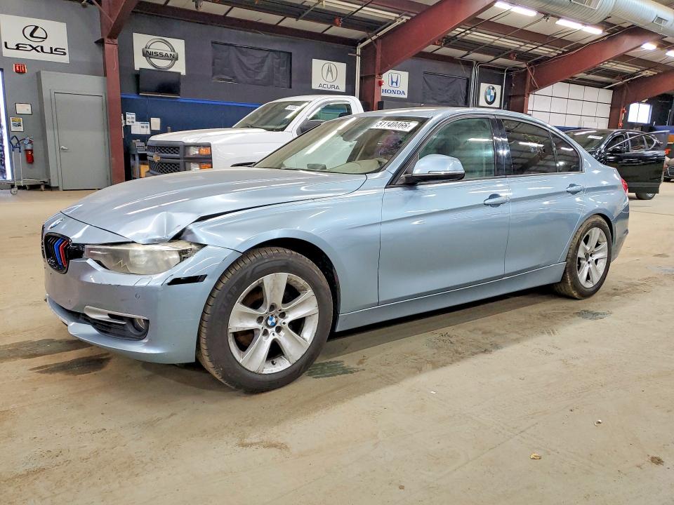 2013 BMW 3 series VIN WBA3A5C58DJ461829 COPART salvage auction — FRONT END, Ma - Certificate Of Title, sold $2,100 on 2026-07-16 (photo 1)