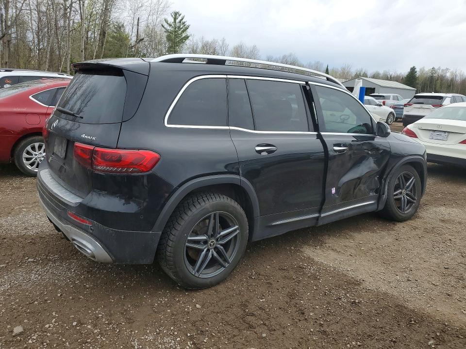 2020 Mercedes-benz Glb VIN WDC4M4HBXLW012672 COPART salvage auction — FRAME DAMAGE, Salvage Title, sold $11,700 on 2026-07-14 (photo 3)