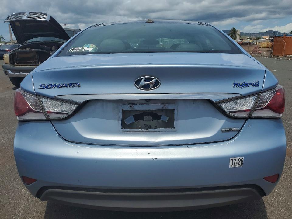2014 Hyundai Sonata VIN KMHEC4A43EA106638 COPART salvage auction — FRONT END, Hi - Certificate Of Title, sold $2 on 2026-07-20 (photo 6)