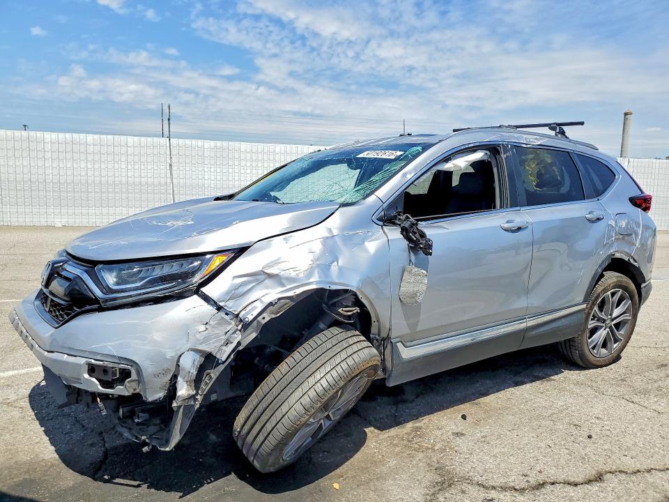 2020 Honda Cr-v VIN 5J6RW2H95LL026787 COPART salvage auction — ROLLOVER, Or - Salvage Title Certificate, sold $3,650 on 2026-07-03 (photo 1)