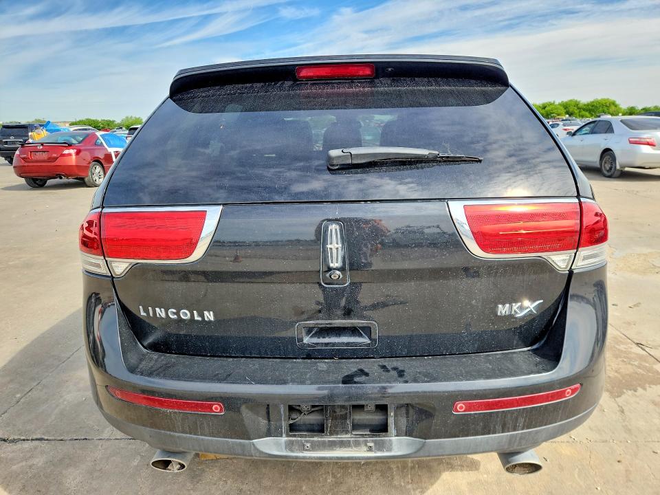2013 Lincoln Mkx VIN 2LMDJ6JK9DBL17359 COPART salvage auction — FRONT END, Tx - Certificate Of Title, sold $775 on 2026-07-02 (photo 6)