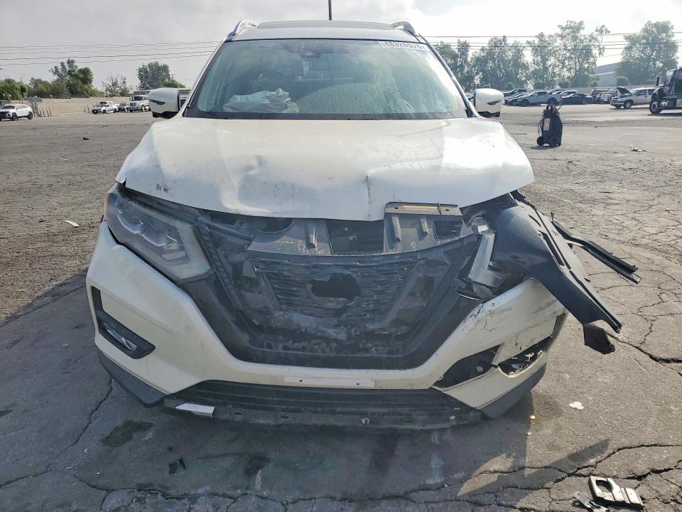 2018 Nissan Rogue VIN JN8AT2MT5JW455487 COPART salvage auction — FRONT END, Ca - Salvage Certificate, sold $200 on 2026-07-23 (photo 5)