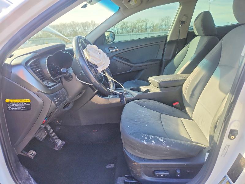 2013 Kia Optima VIN KNAGM4AD2D5050206 COPART salvage auction — FRONT END, Mo - Salvage Certificate Of Title, sold $300 on 2026-07-13 (photo 7)