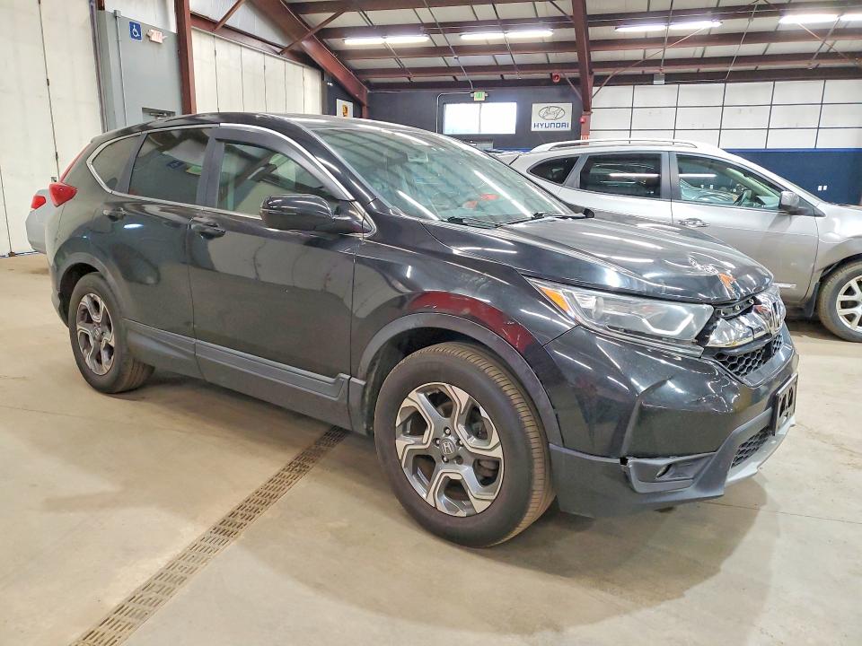 2018 Honda Cr-v VIN 7FARW2H59JE096722 COPART salvage auction — FRONT END, In - Certificate Of Title (P), sold $7,500 on 2026-07-30 (photo 4)